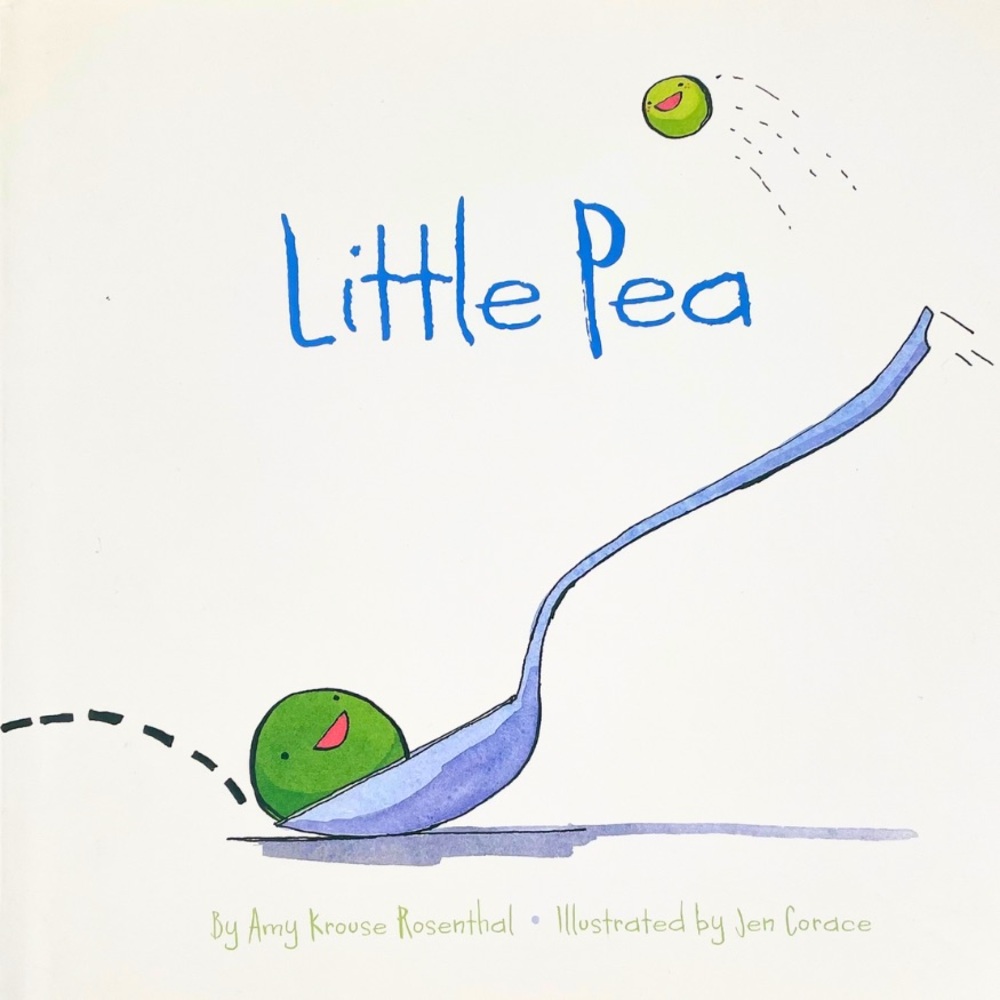 🍋 4/$20  Little Pea by Amy Krouse Rosenthal  | Kids Books Childrens Books